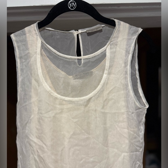 EUC 100% silk Bottega Vaneta silk doubles tank. Two pieces both silk - Picture 4 of 9